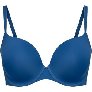 Victoria Secret Deep Teal Perfect Shape Bra 34C Multiway Push Up Underwire Women